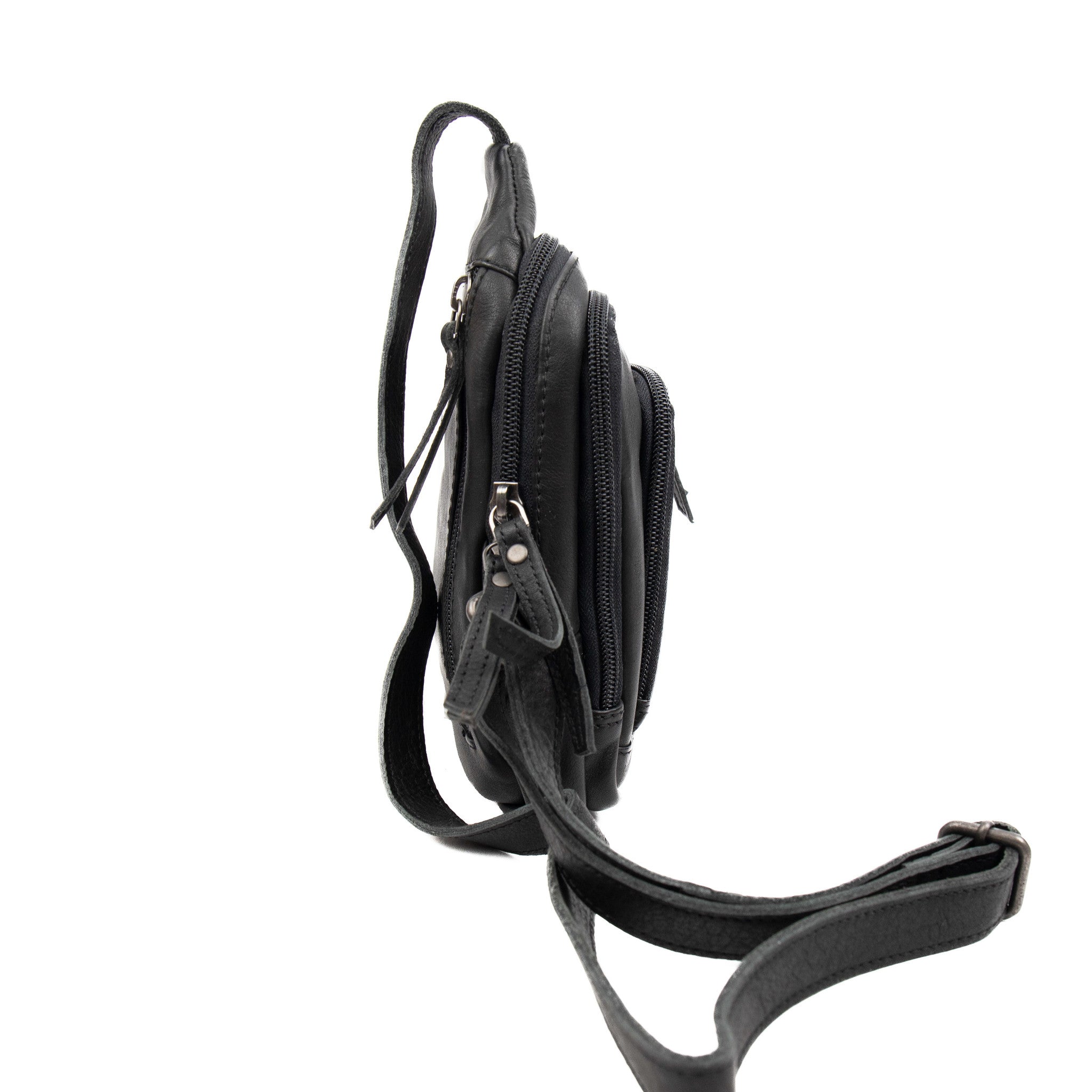 Crossbody tasje 'Katinka' zwart
