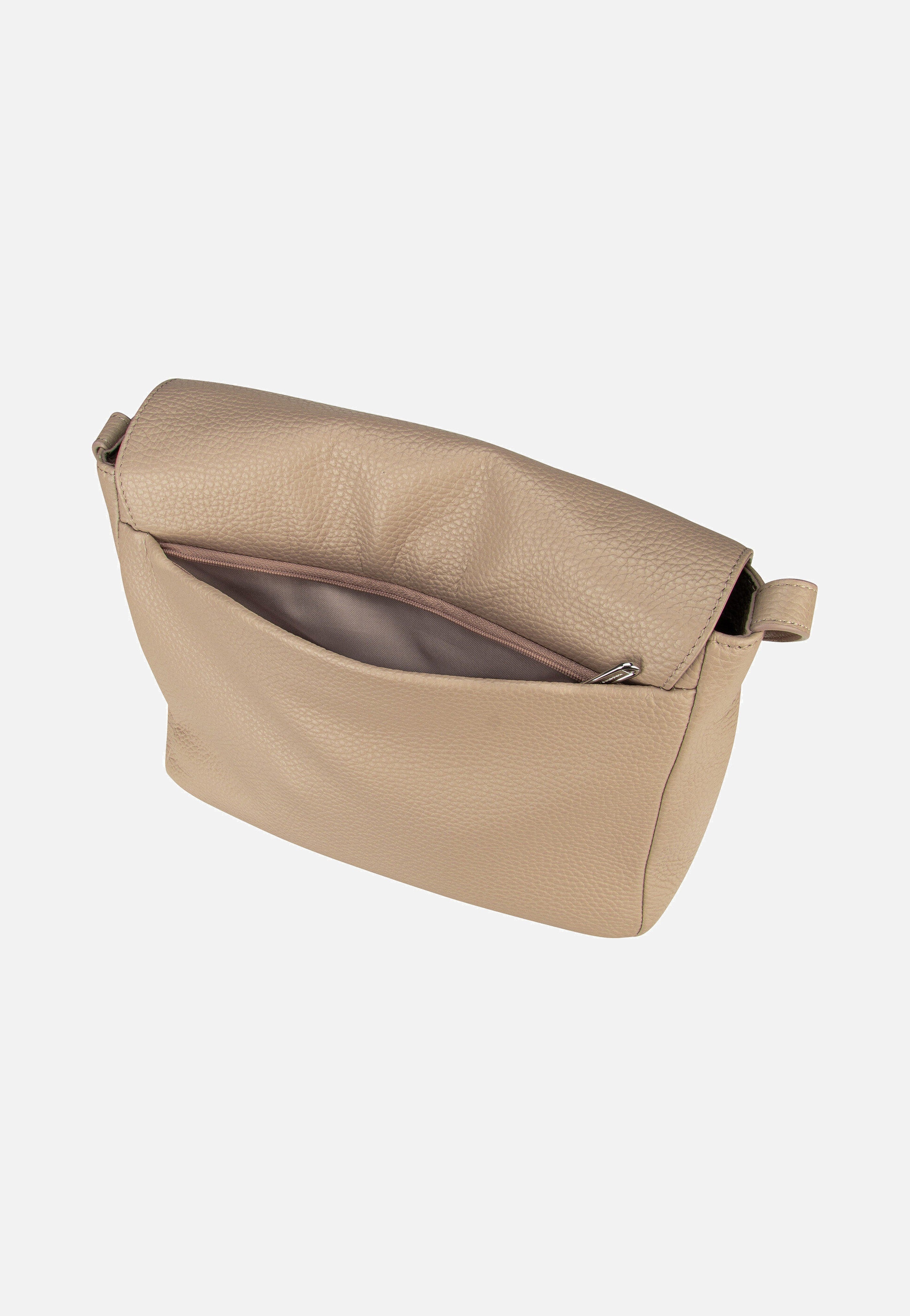 Mellow Leather Hunting Bag FZT14 Warm Taupe - Crossbody Bag
