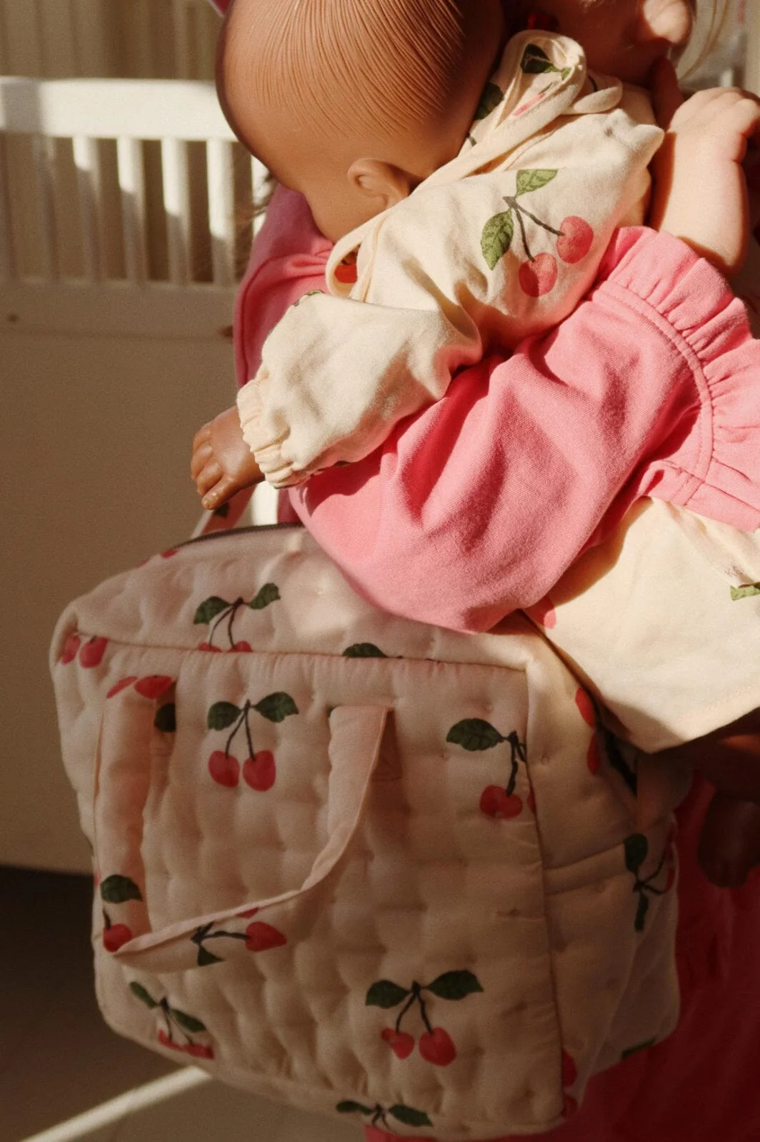 Konges Sløjd Doll Bag ma grande cerise pink