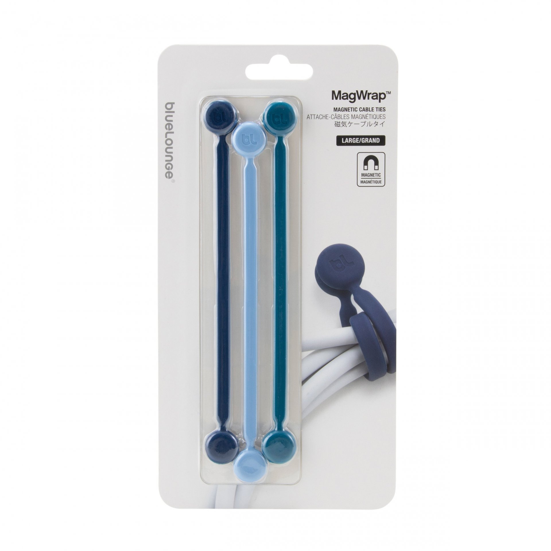 Bluelounge MagWrap Large Silicon Cable Holder Set