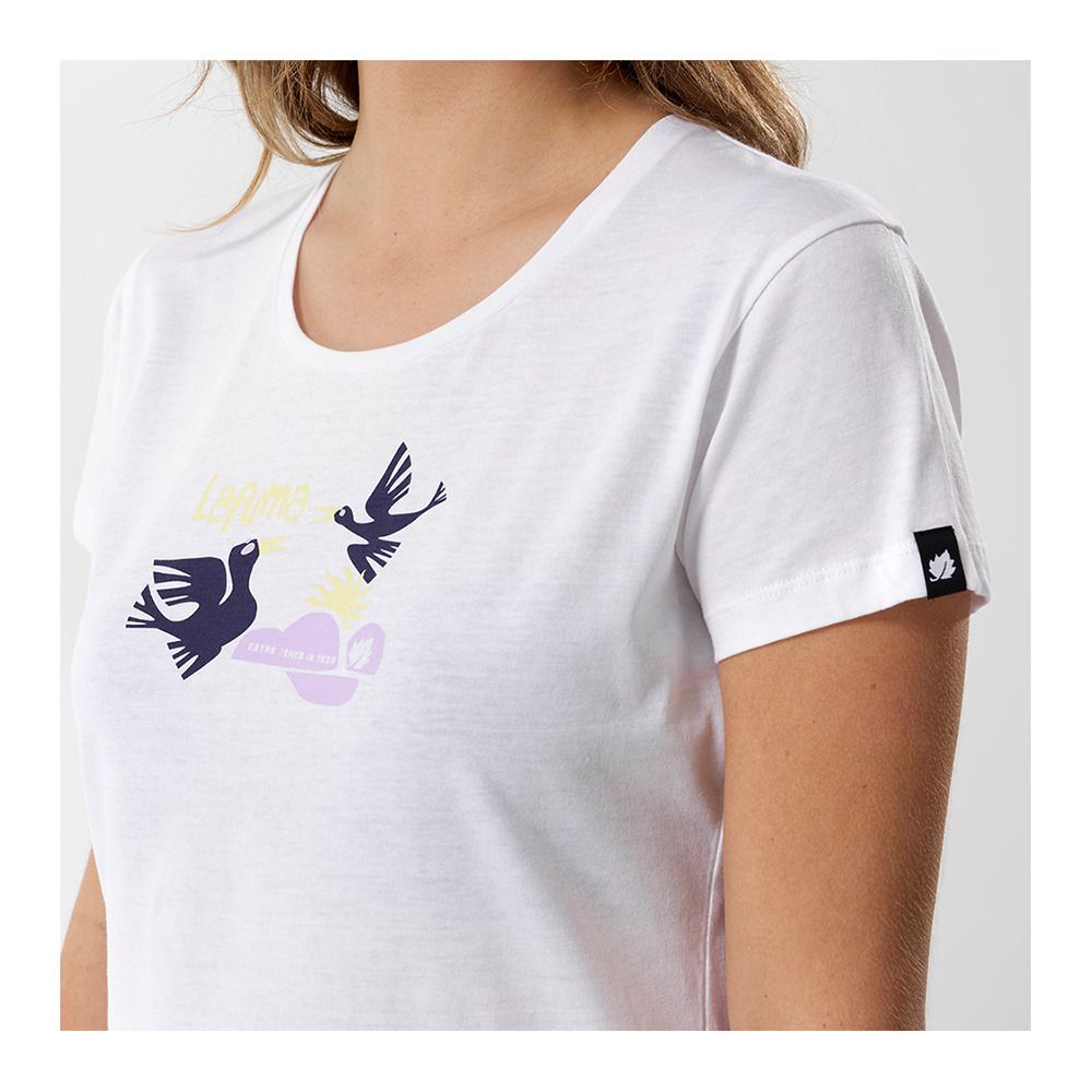 Lafuma PEARL - Tee-shirt Femme white print