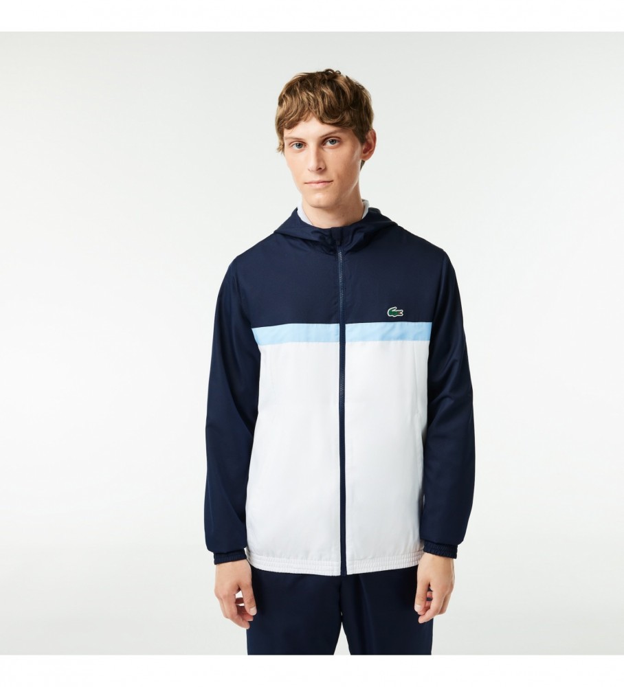 Conjunto de treino Lacoste Tennis corte regular azul