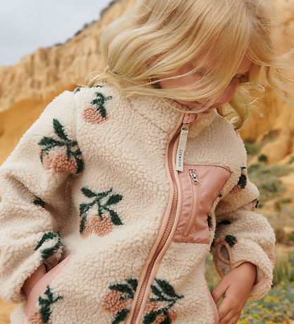 Liewood Fleecejacke - Nolan - Peach/Sea Shell
