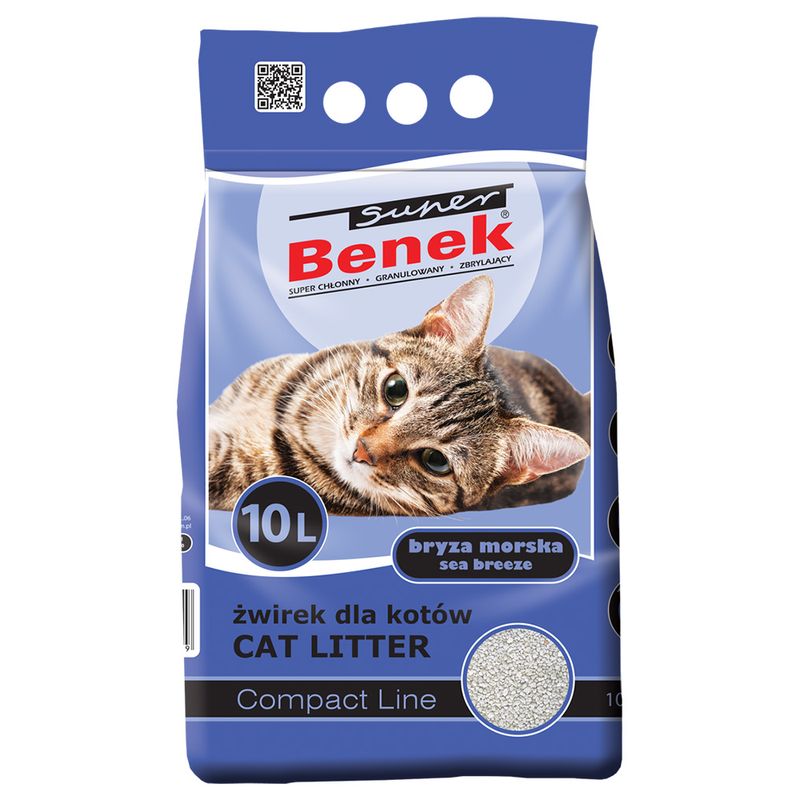 Litière Super Benek Compact, avec parfum