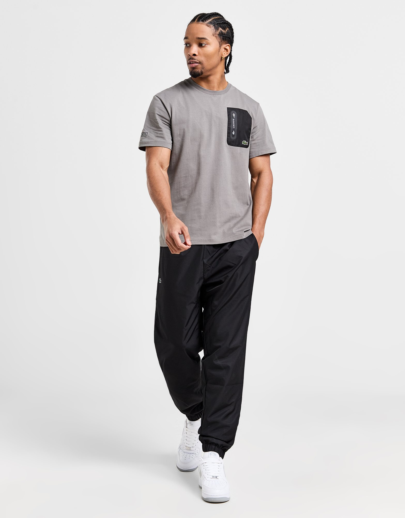 Lacoste T-shirt Woven Pocket Homme