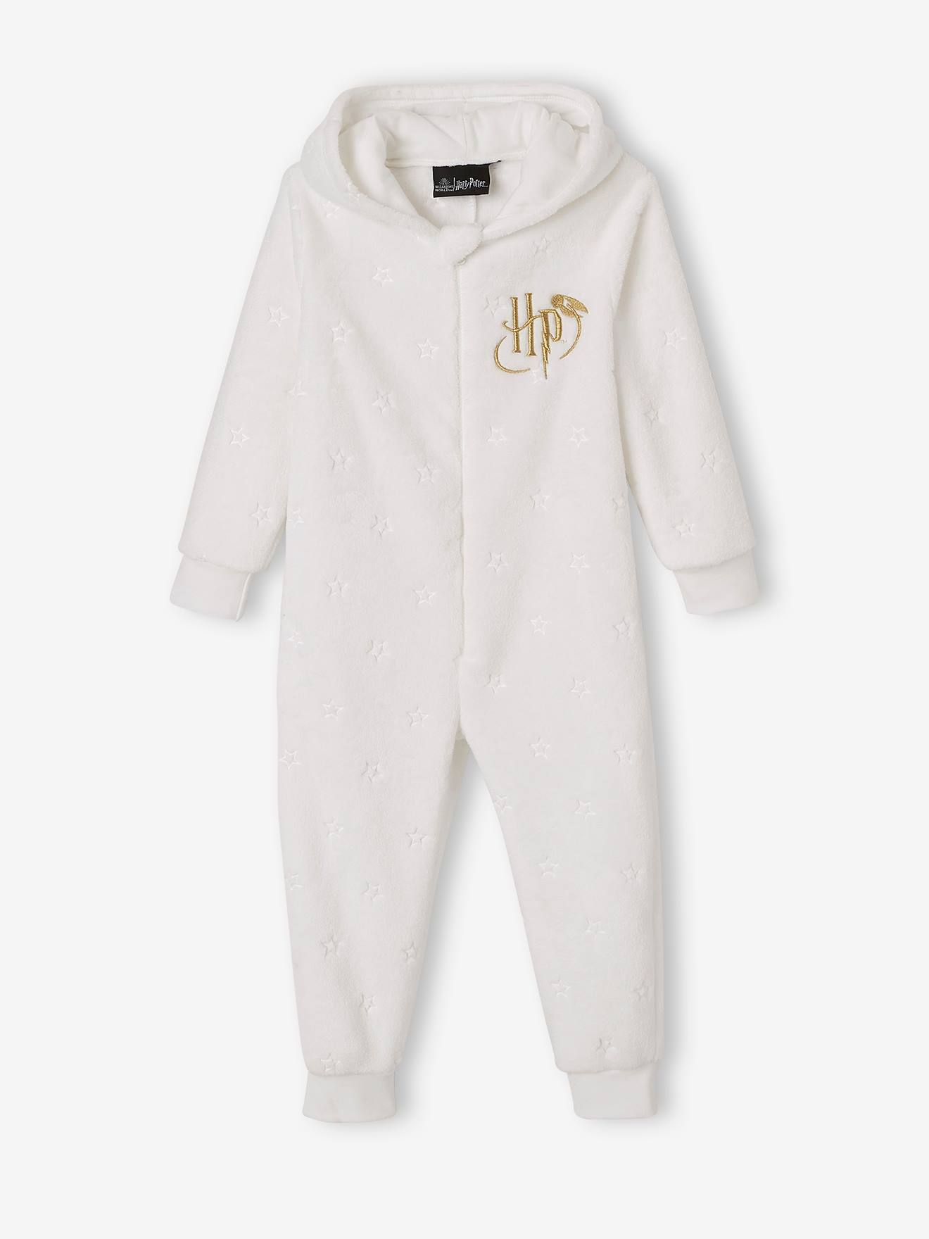Macacão branco liso com estampas do Harry Potter®