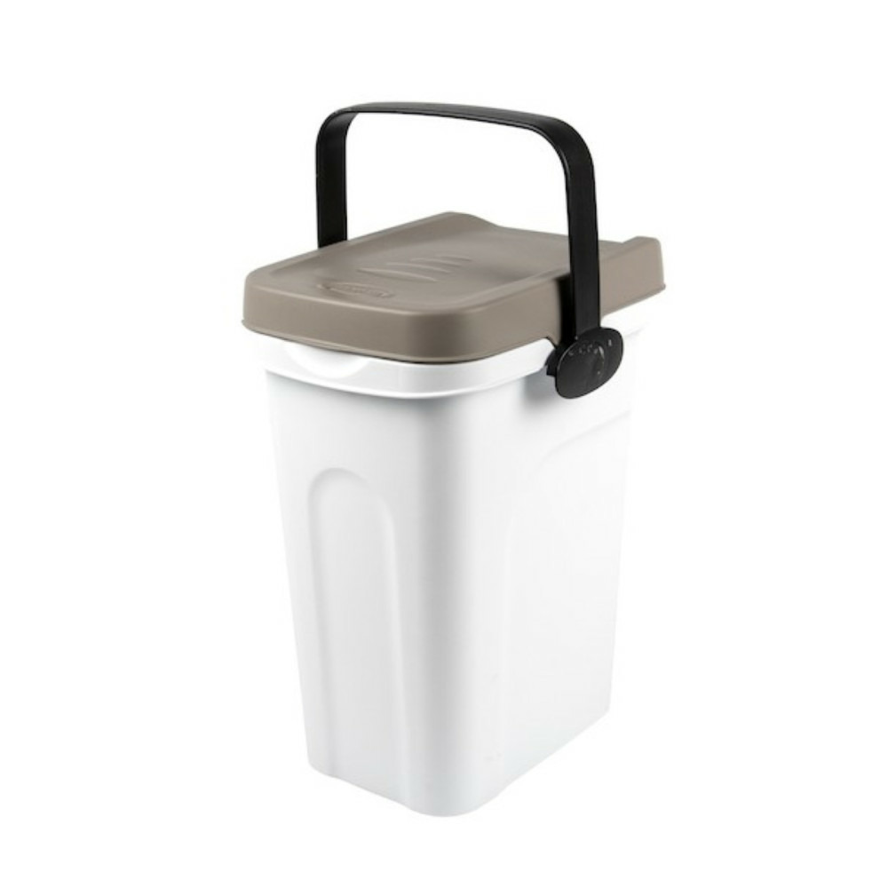Boite a croquettes plastique hermétique de 7 litres, chien ou chat.