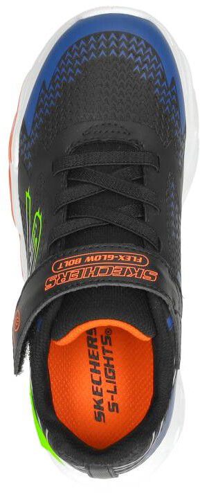 Skechers S Lights: Flex-Glow Bolt zwart