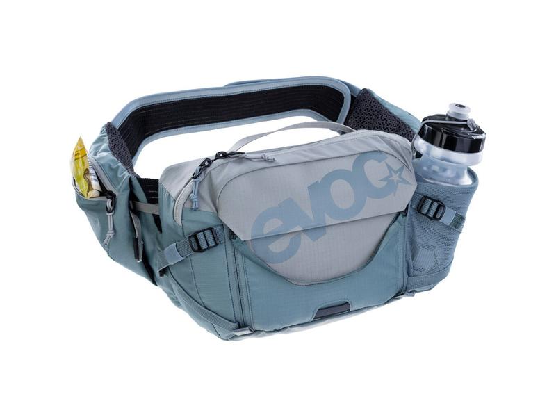 evoc Hüfttasche Hip Pack Pro 3 l, Stone/Steel Belüftete Hightech-Tragetasche