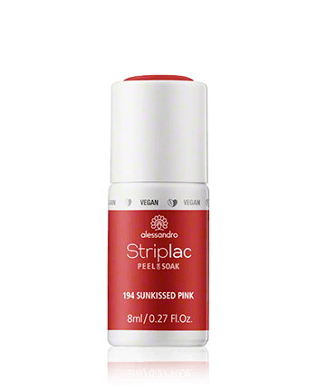 Alessandro Striplac Peel or Soak 194 Sunkissed Pink 8ml