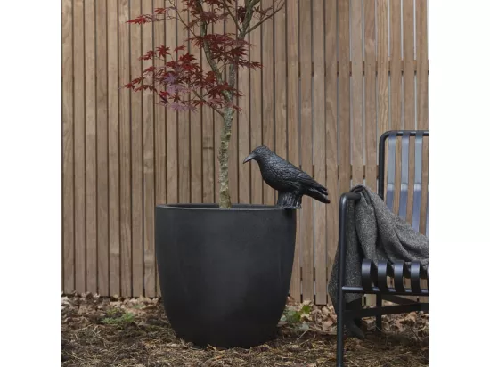 Jardinière Urban Smooth 35 x 34 cm Noir KBL932