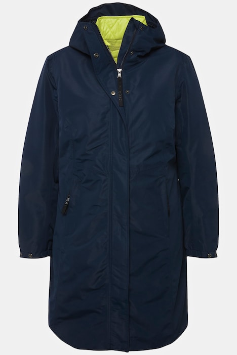 HYPRAR 3-in-1-Funktionsjacke, wasserdicht, Zipptaschen