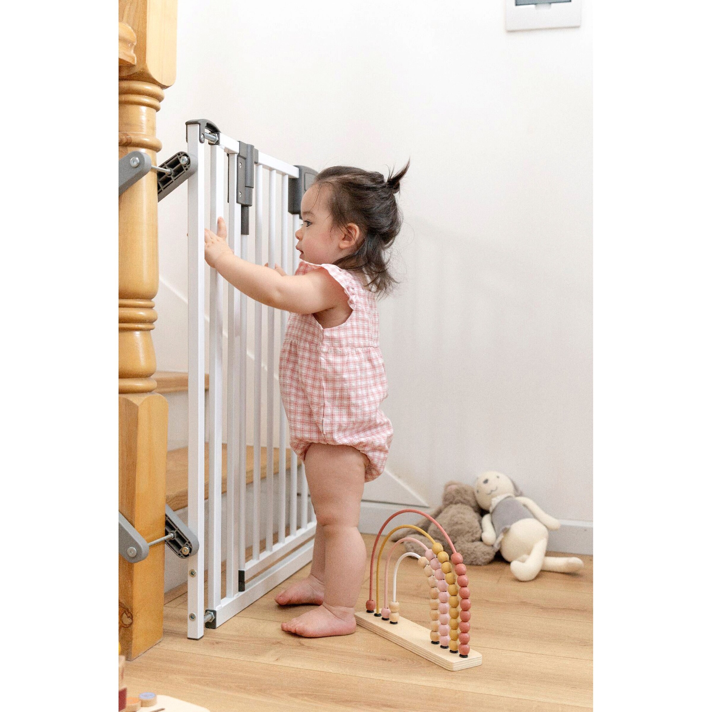 Geuther Treppenschutzgitter Easylock Plus 84-92,5 cm