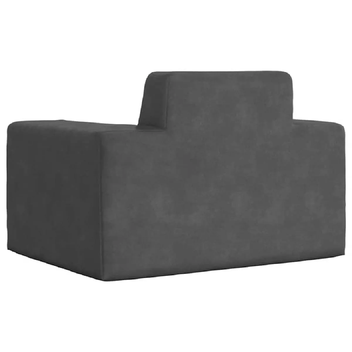 vidaXL Canapé Enfant Anthracite