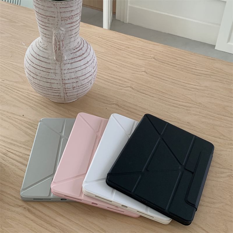 Elliure - Eenvoudige opvouwbare standaard iPad-hoes