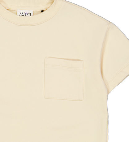 Olsen Kids x Stadt Green T-Shirt - Sweat - Ecru