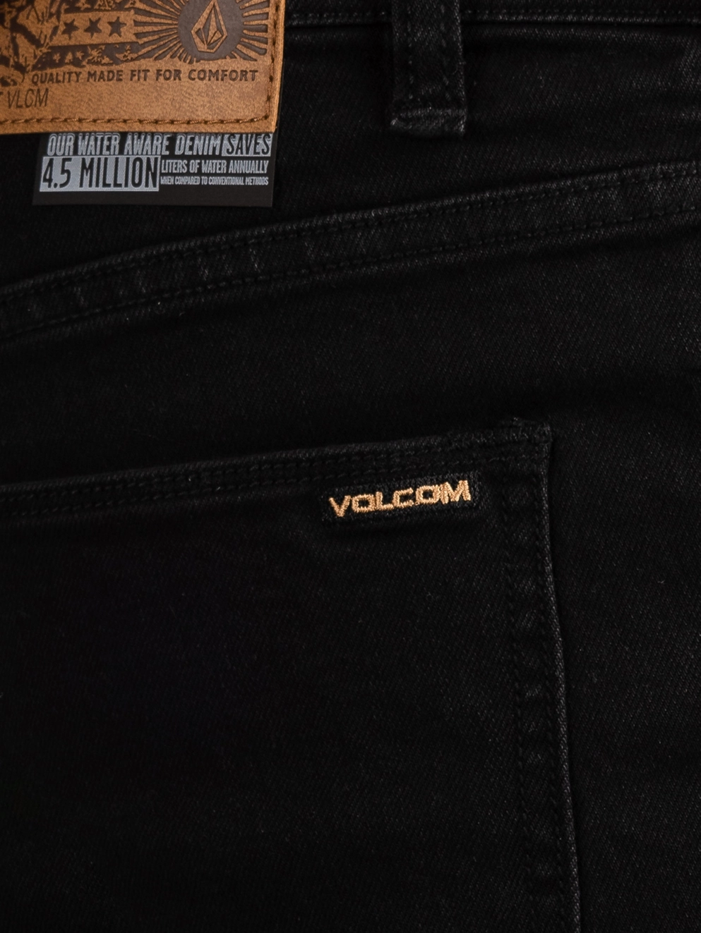 Volcom Solver Denim Jeans black out
