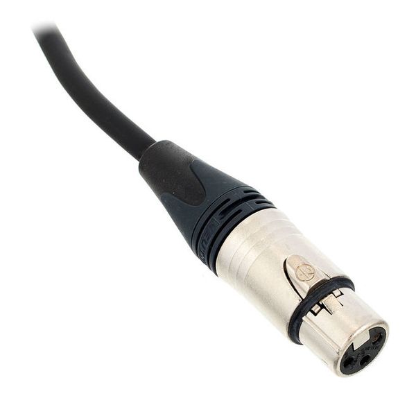 pro snake XLR Patch Angled/male 1m