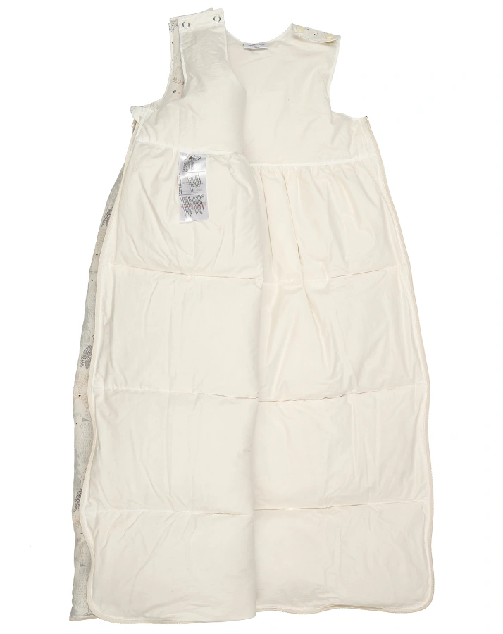 Daunen-Schlafsack WALDTIERE in offwhite/rose