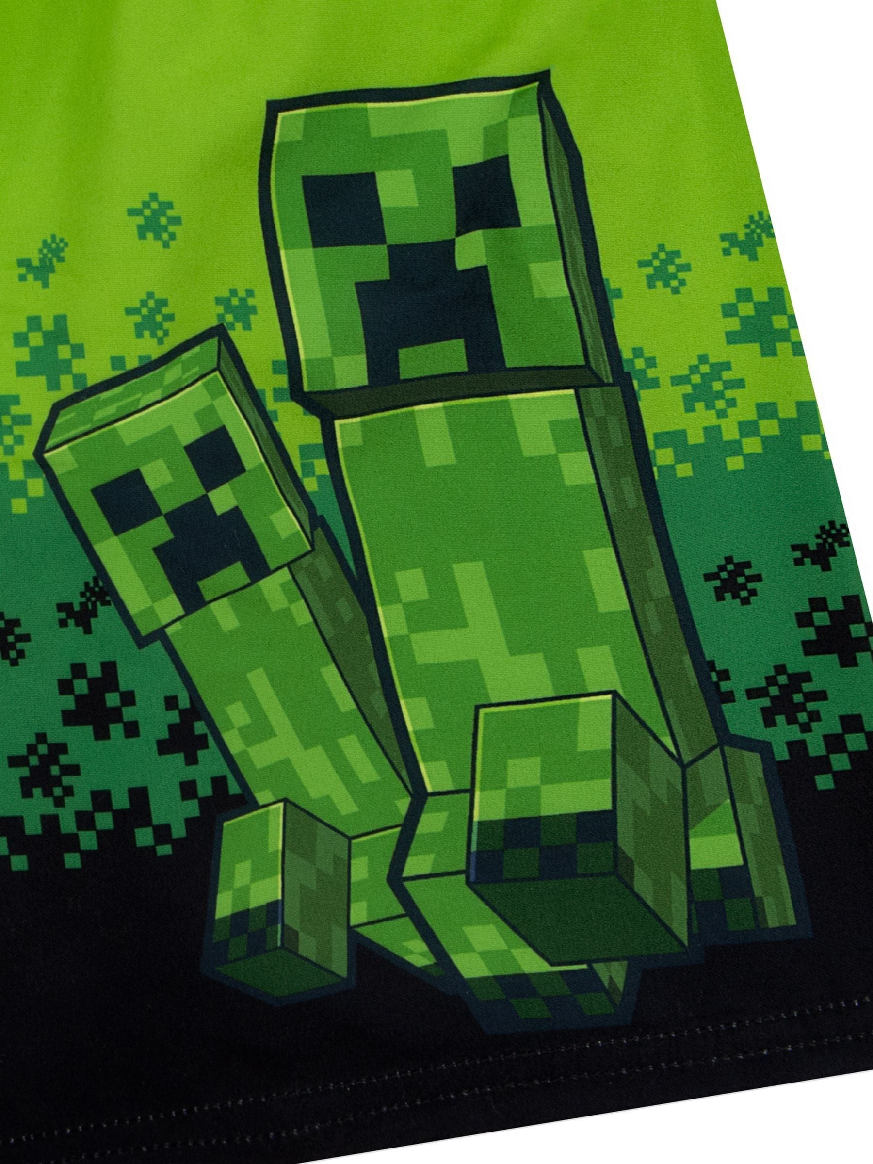 Character Minecraft Creeper zwembroek