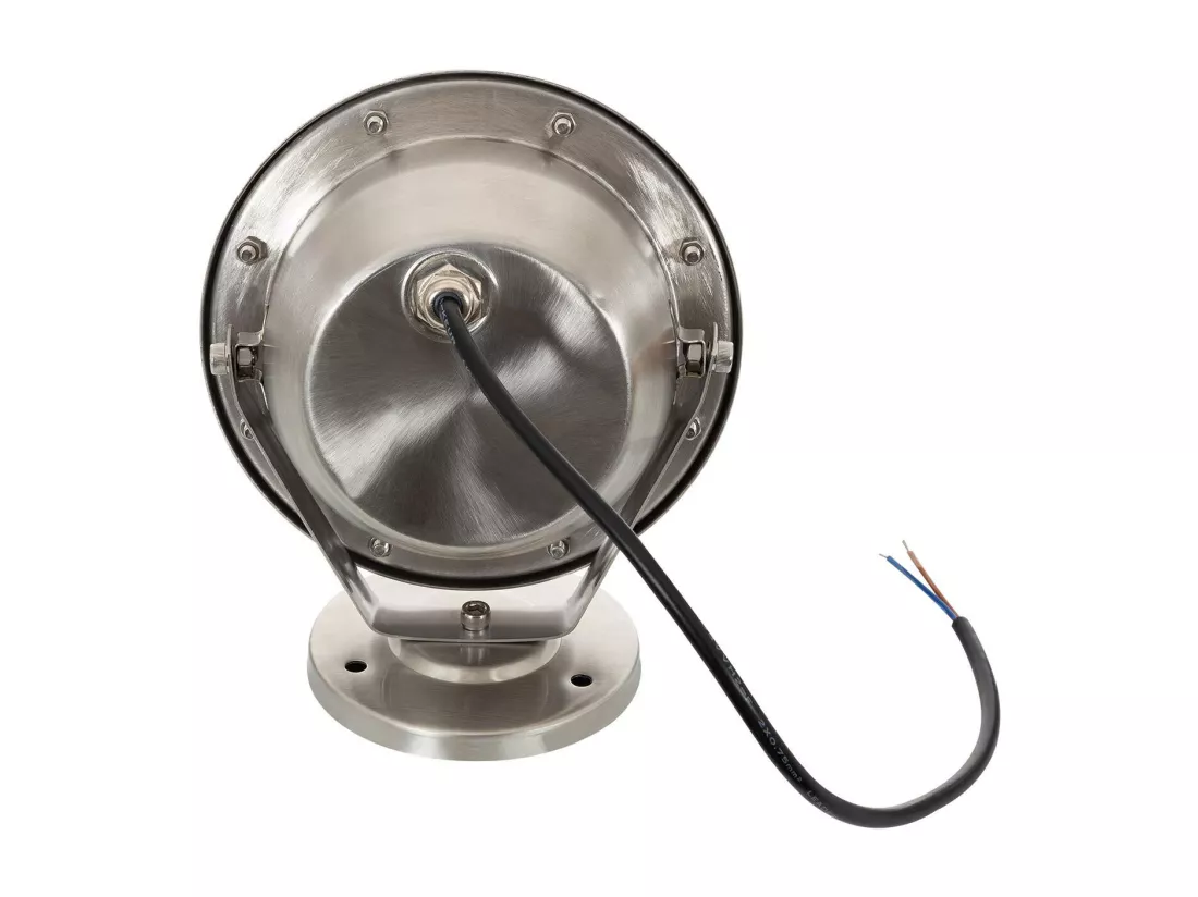 Spot LED RGB Fixation au Sol 24V 15W Submersible IP68 RGB
