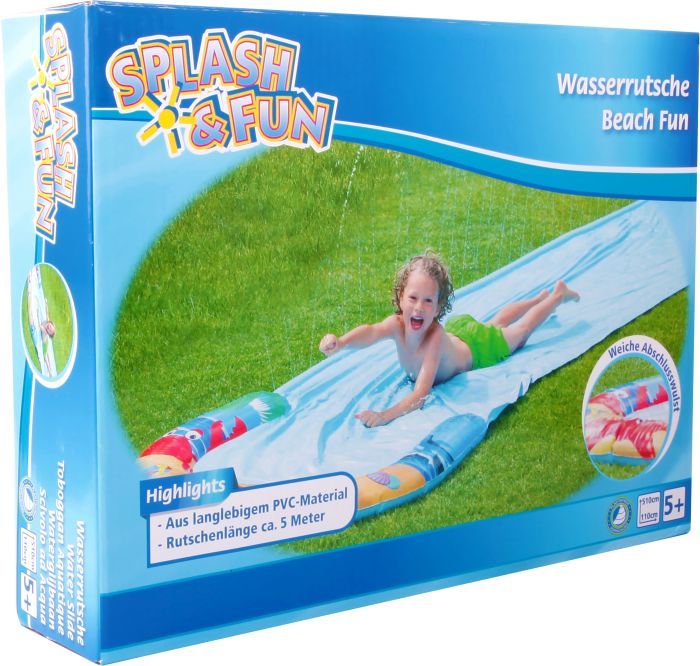 Wasserrutsche BEACH FUN (510x110cm) in blau
