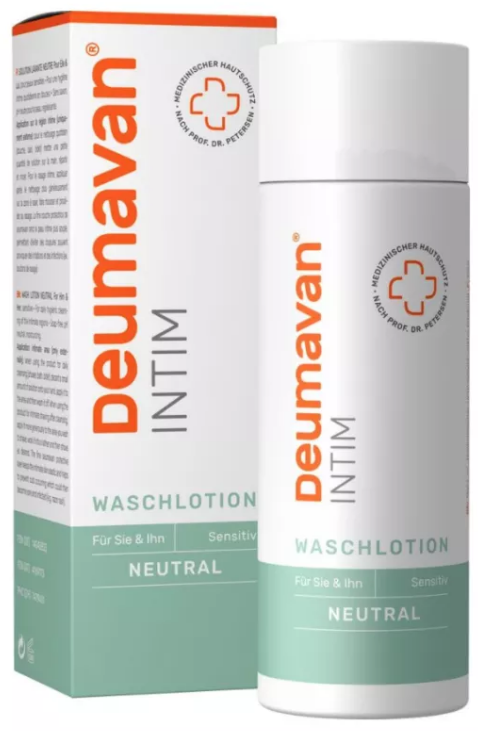 Deumavan Intiem Waslotion Neutraal Voor Hem en Haar 200 ML