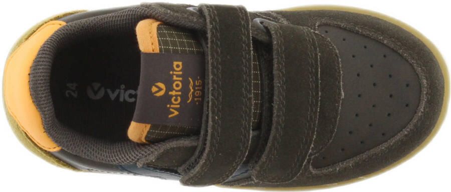 Victoria Time: lage leren sneakers voor kinderen