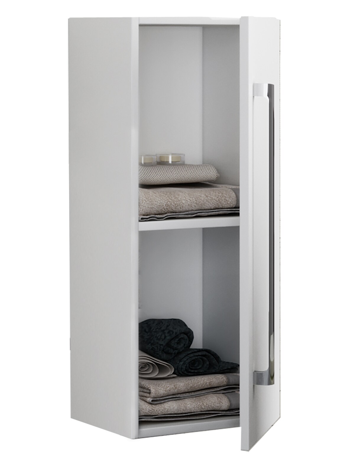 VCM Holz Badmöbel Wandregal Midischrank Badregal Badschrank Badezimmer Badinos D