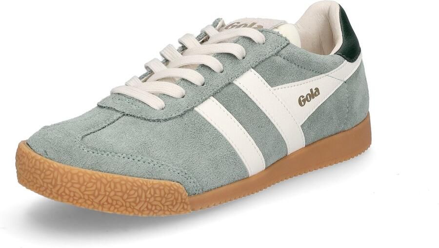 Gola Elan Damesschoen Groen-Mist-Off -Wit-Evergreen