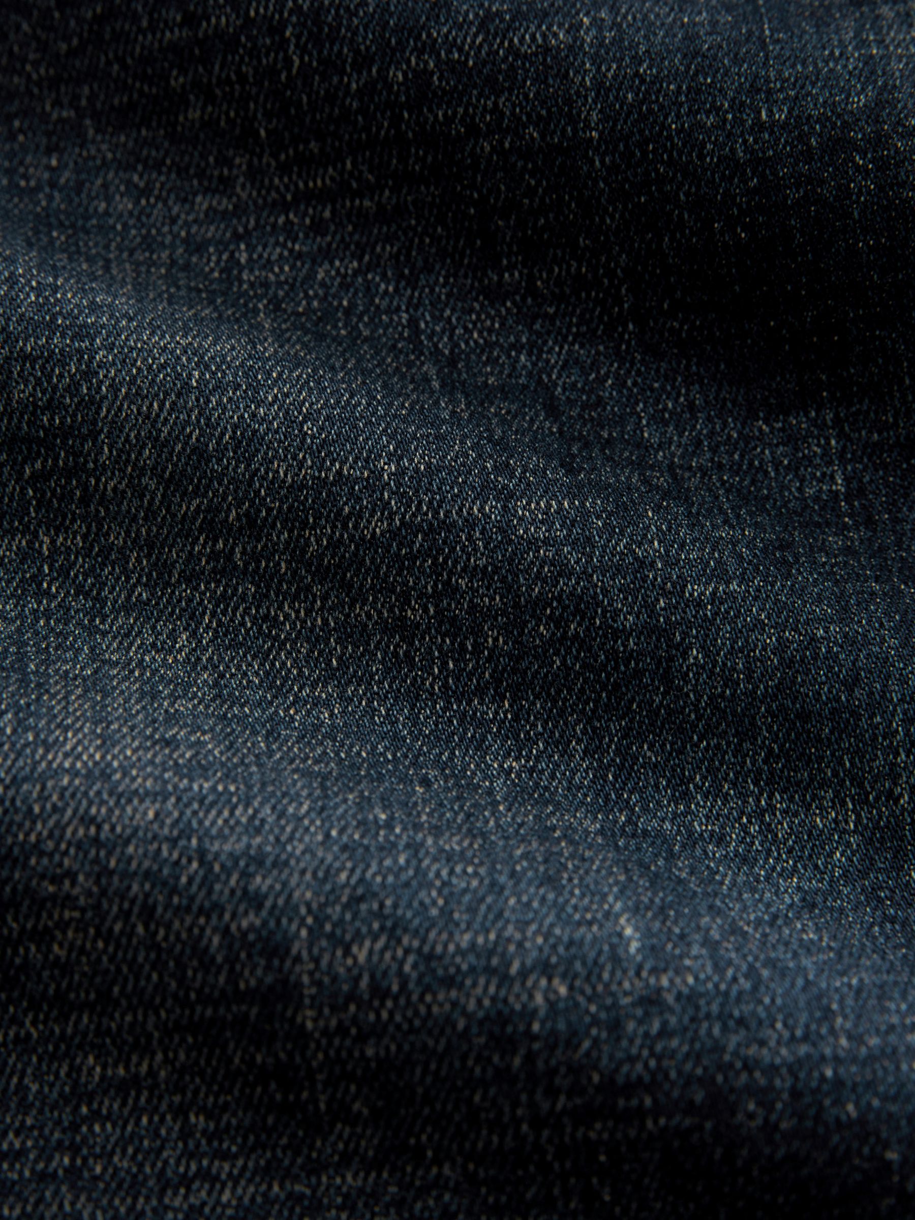 Blauwe wassing - Straight fit - Authentic jeans met riem