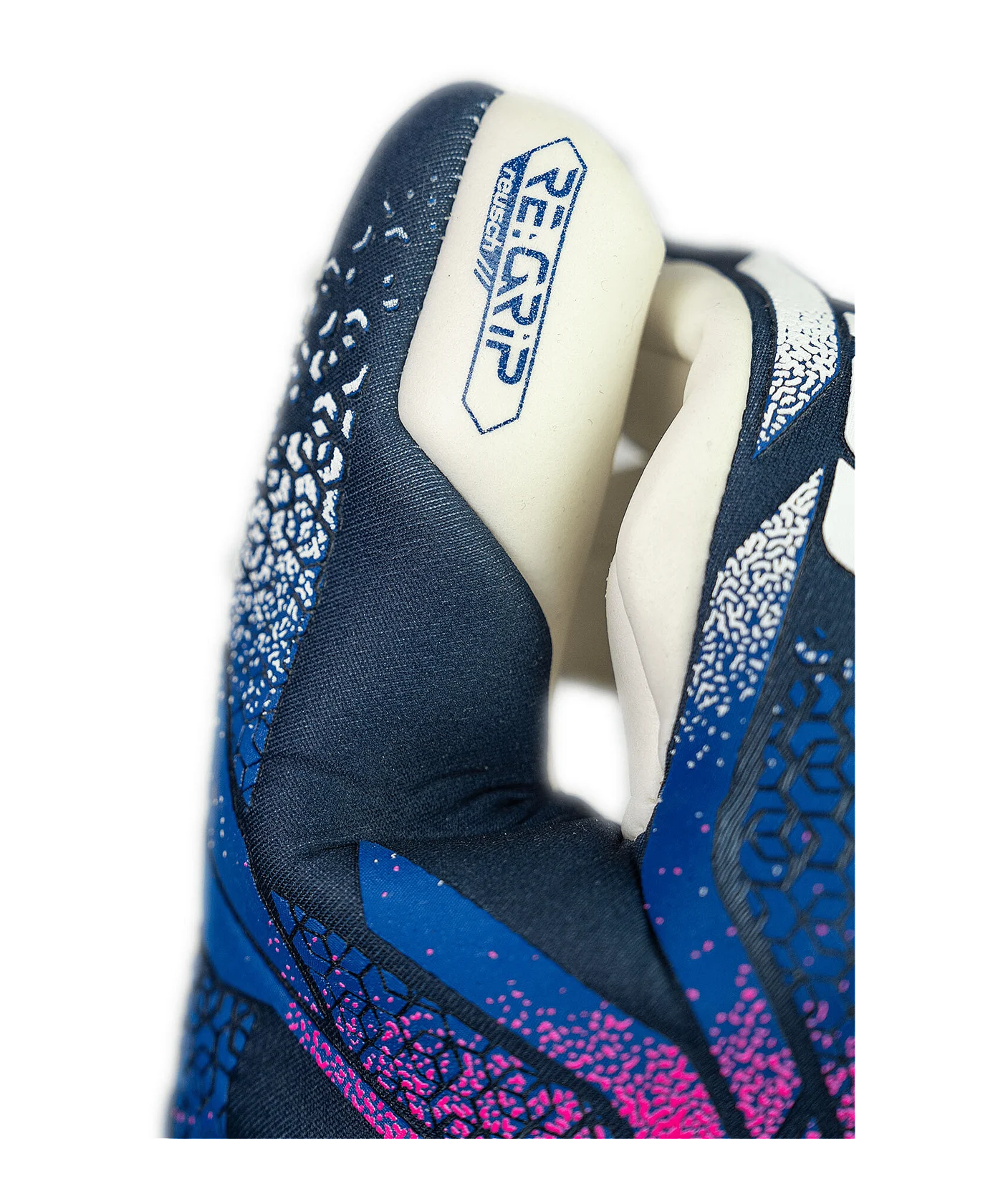 Reusch Attrakt Grip goalkeeper gloves blue F4310