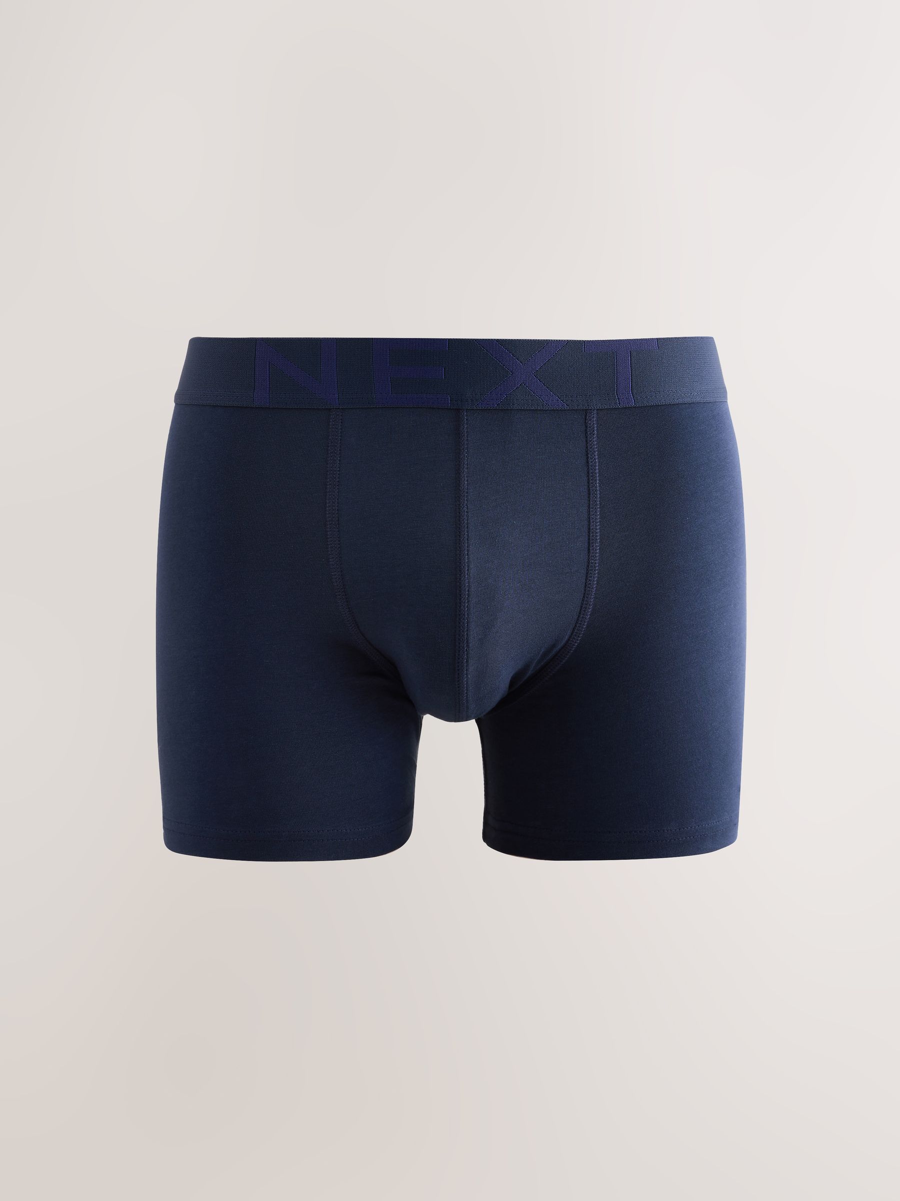 Donkerblauw - Verpakking van 5 - Katoenrijke trunk boxers