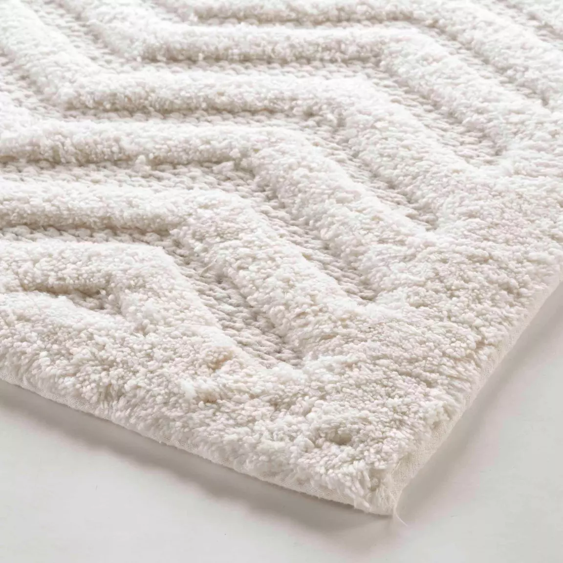 Tapis de bain coton (50 x 80 cm) Angelis Blanc