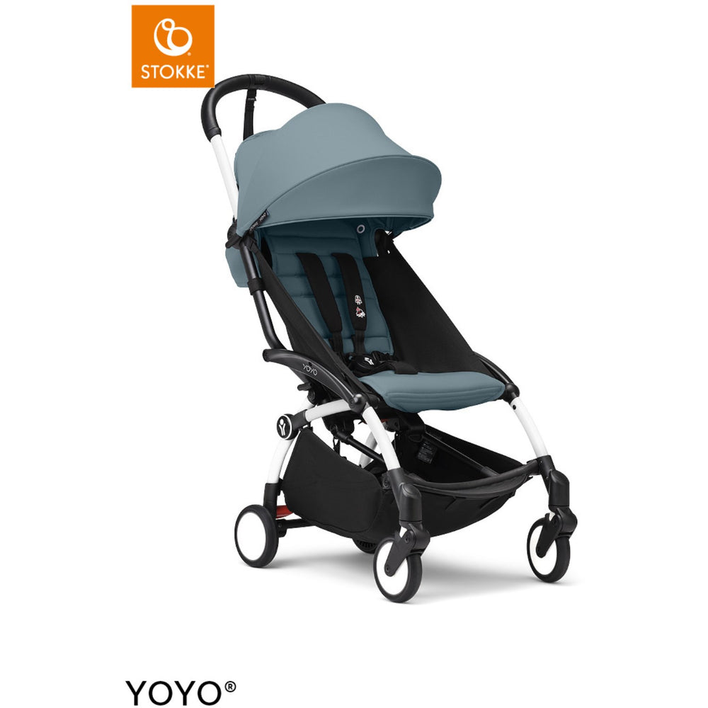 Køb Stokke® YOYO³ Klapvogn Hvid/Aqua