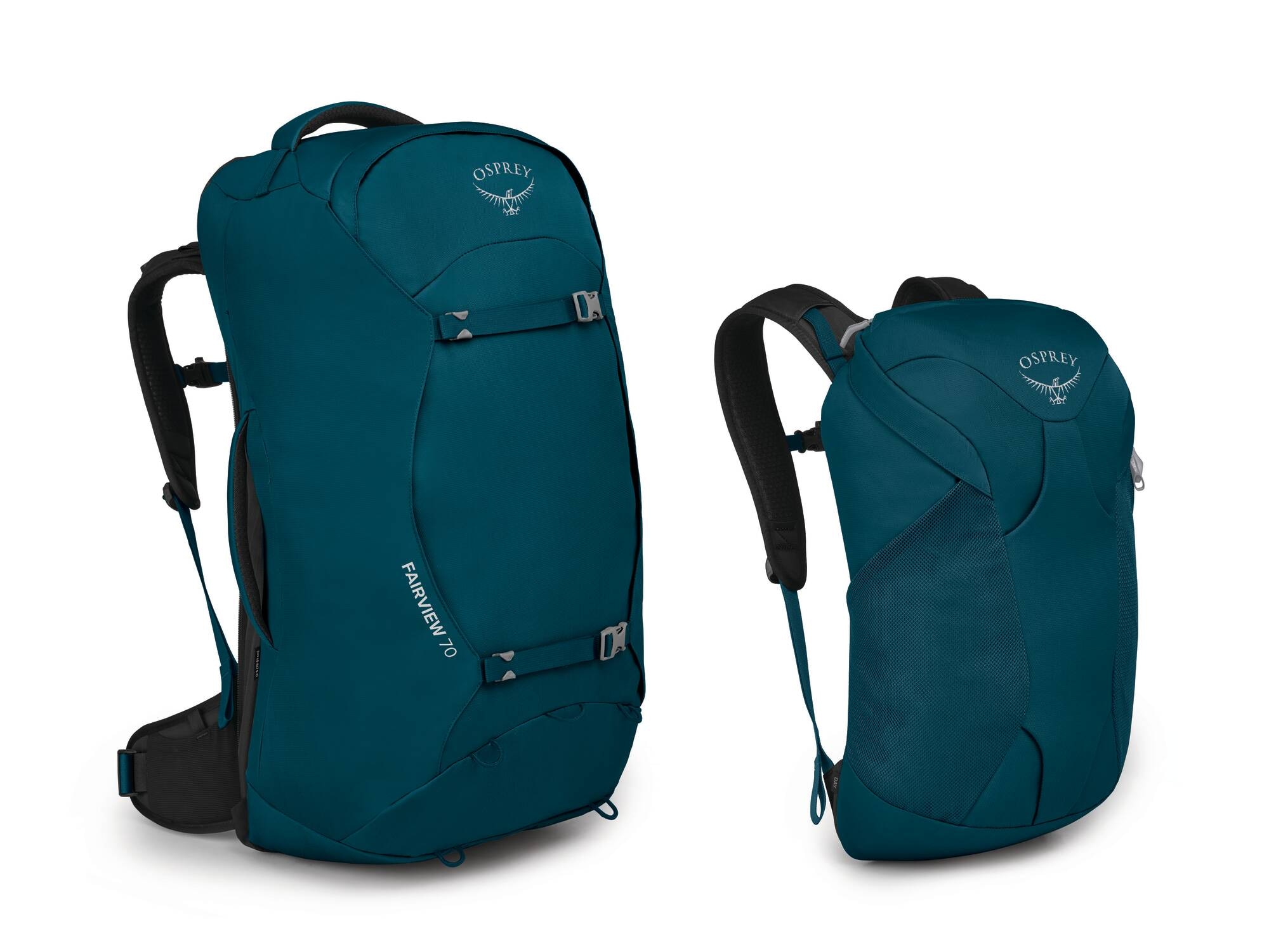 Osprey Fairview 70L<br>Reisesekk til dame, inkludert ekstra sekk