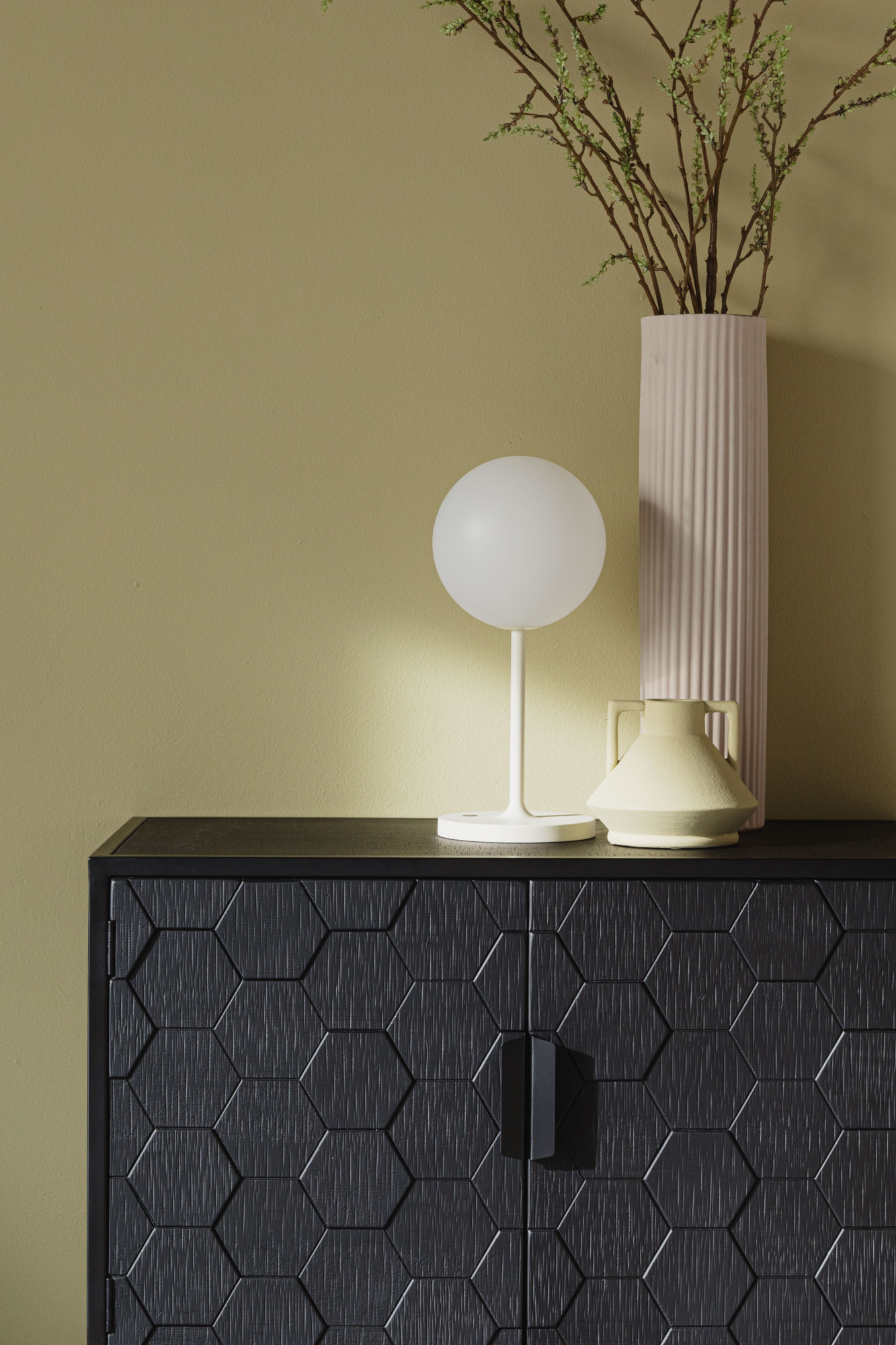 Taffellamp Hub beige