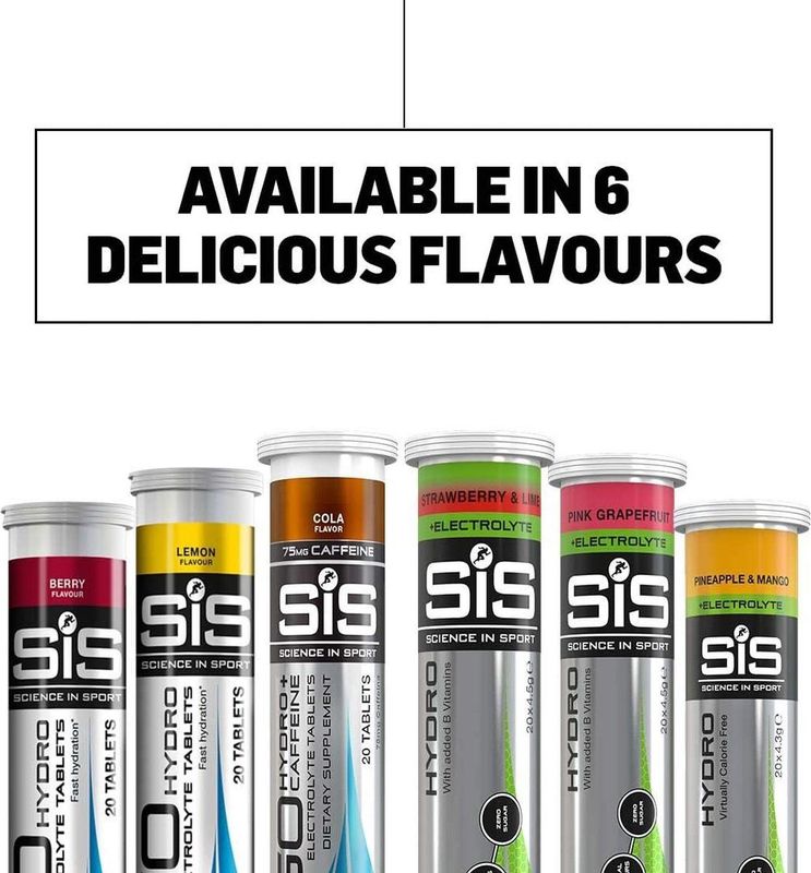 SIS Energydrink Go Hydro Tablet Berry 20 Tabletten