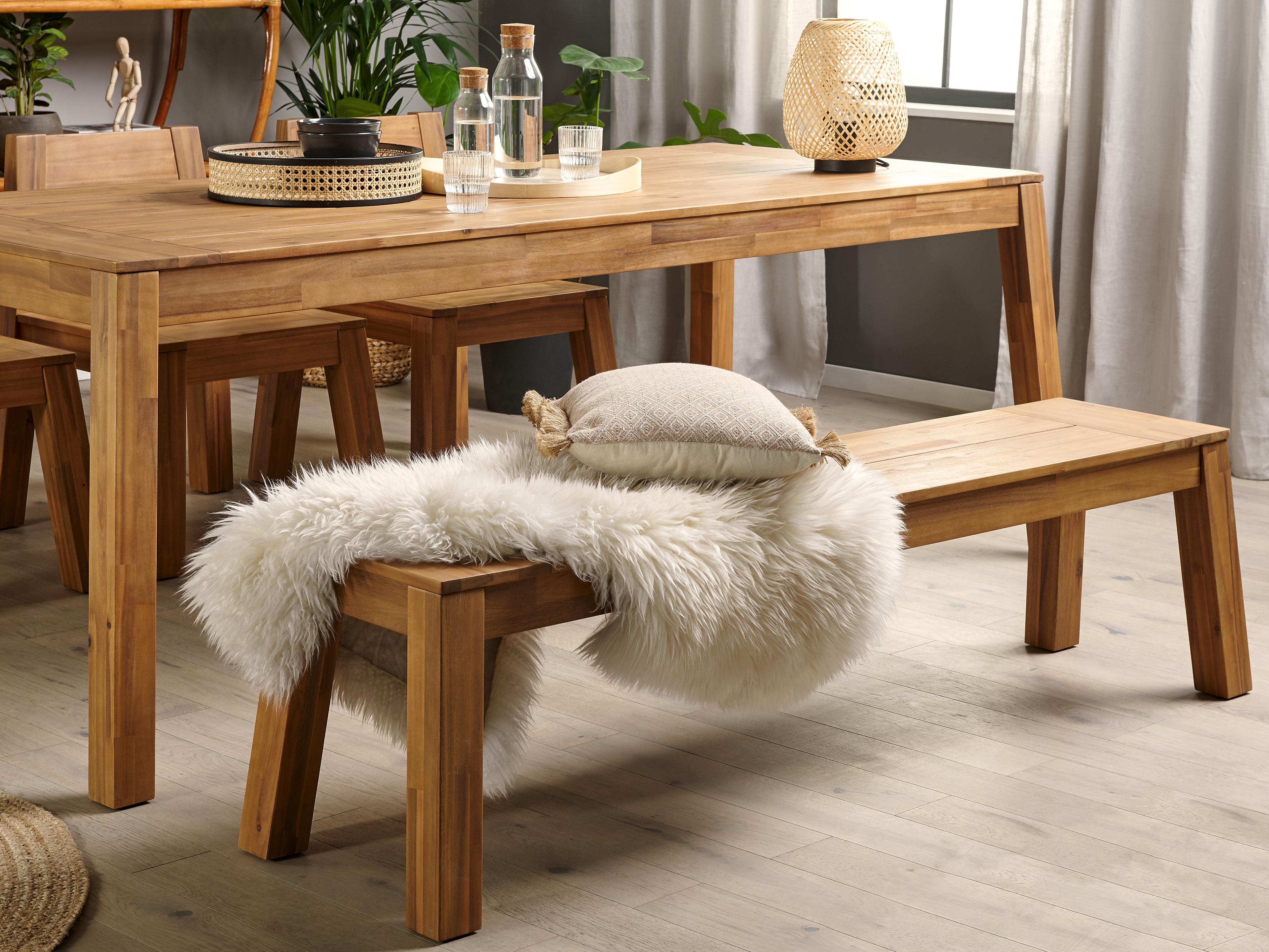 Tuinbank LIVORNO 169 cm Acaciahout Bruin
