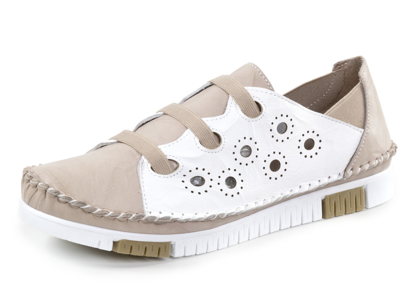 Gemini Mokassin-Slipper mit dezenter Knitter-Struktur