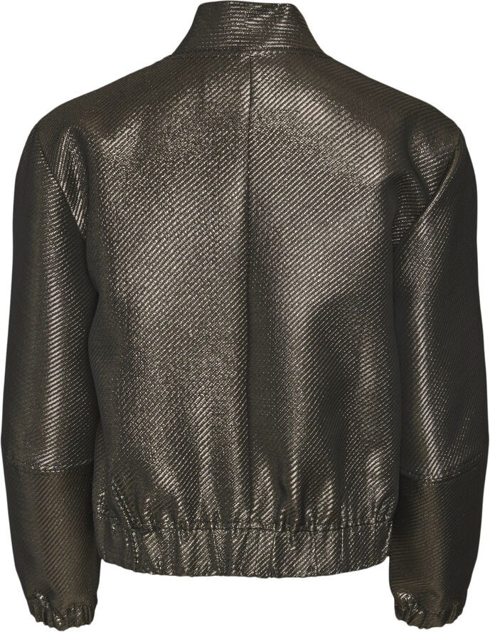 YAS YASGOSH LS SHORT BOMBER JACKET Gold colour