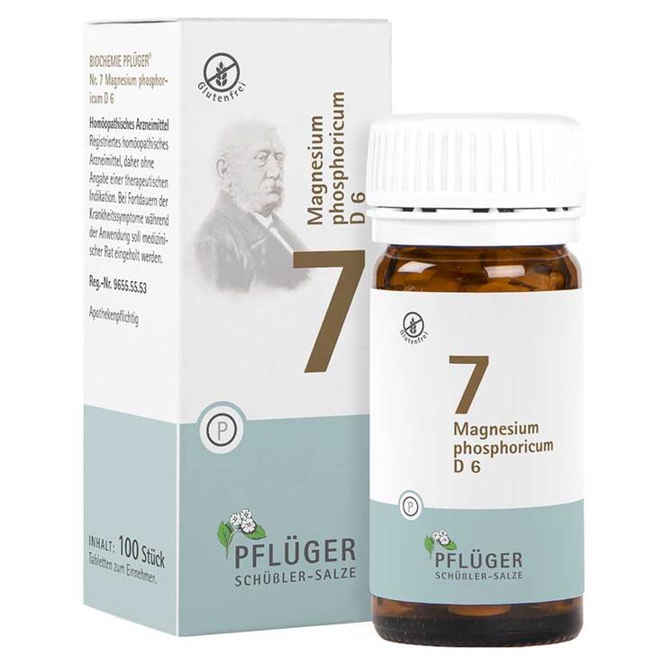 Biochemie Pflüger 7 Magnesium phosphoricum D 6 Tabletten, 100 St