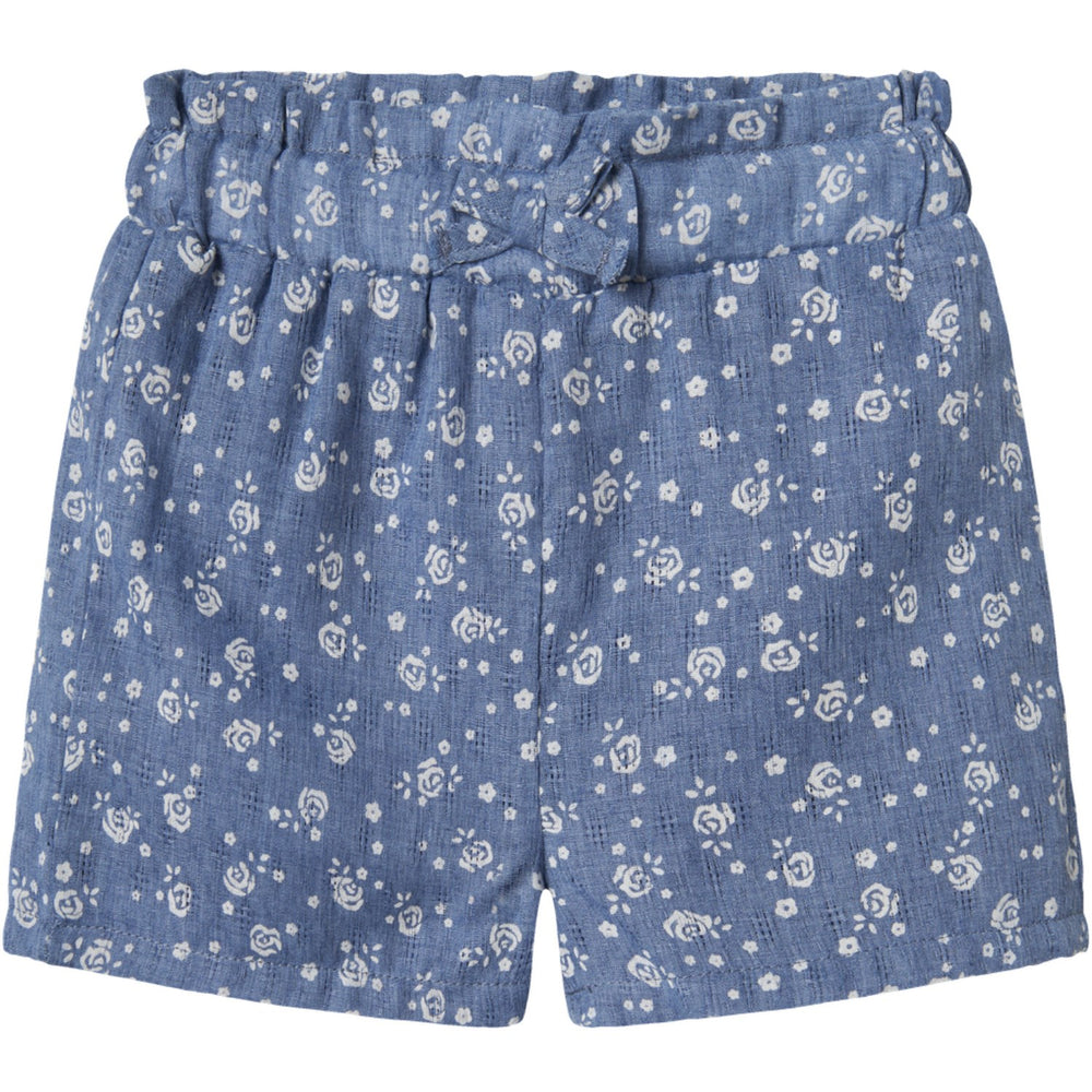 Køb Name It Bleached Denim Hagy Shorts