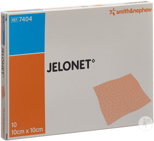 Smith&Nephew Jelonet Pansement Gras Stérile 10x10cm Pièces 10 (7404)