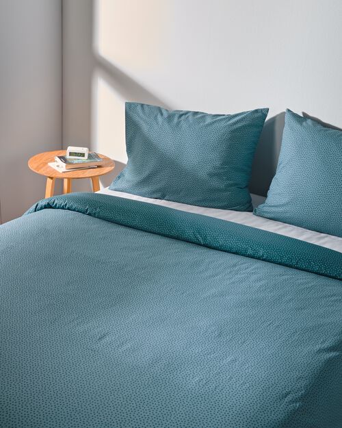 housse de couette en coton doux 240x200/220 pois
