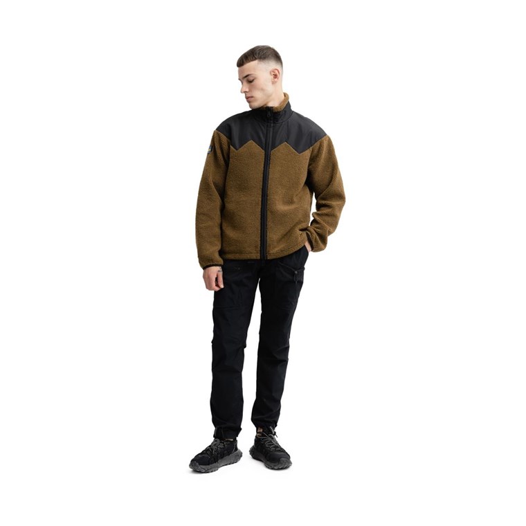 Mountain Works Hybrid Pile Fleece Top Sahara