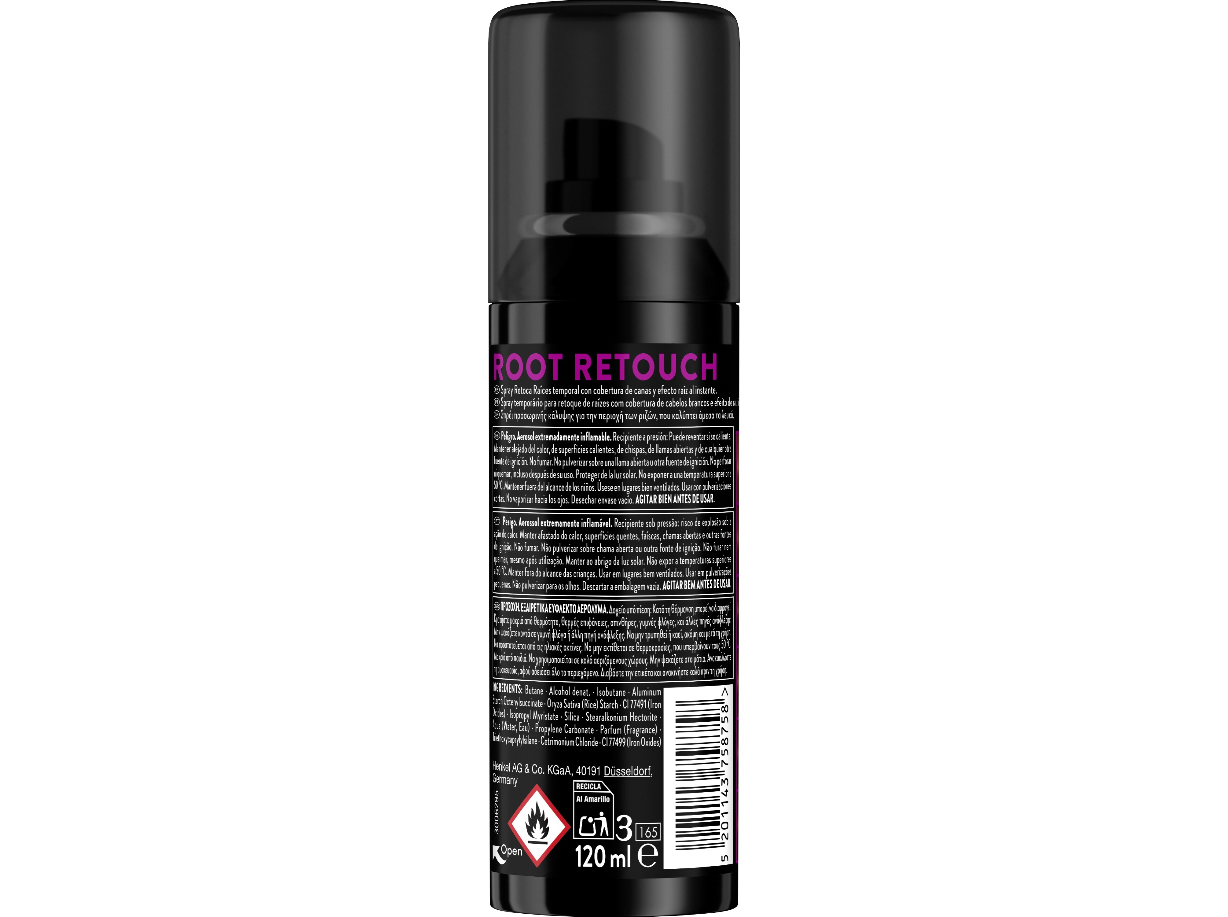 COLORAÇAO SYOSS ROOT RETOUCH VERMELHO CASHMERE