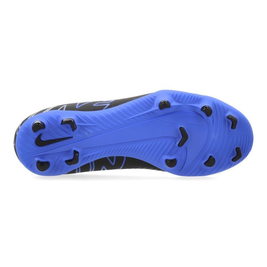 Nike Mercurial Vapor 15 Club MG Shadow - Noir/Chrome/Bleu Enfant