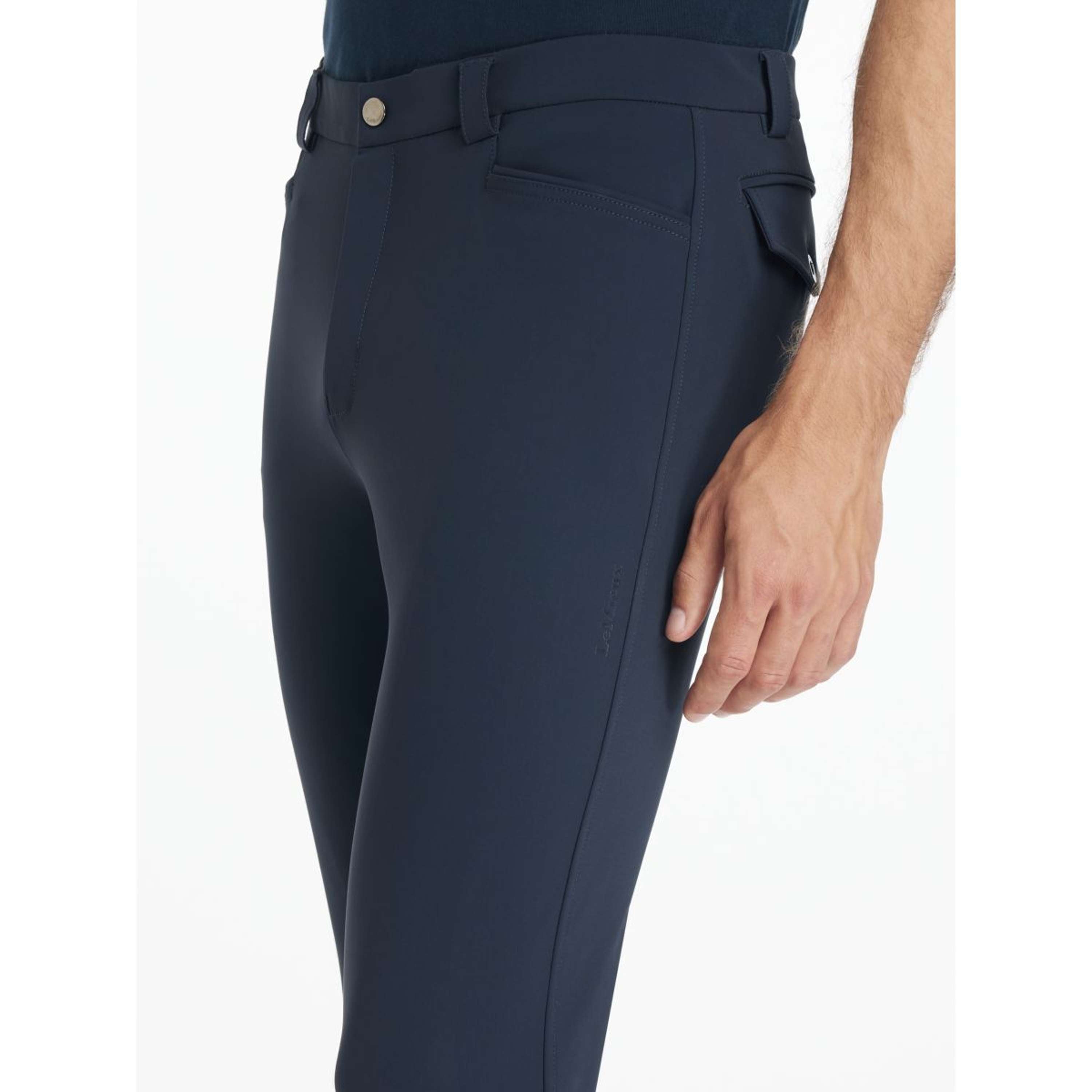 LeMieux Rijbroek Sports Knee Grip Heren Navy