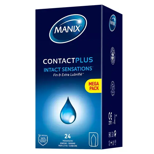 Manix Natural Sensations Contact Plus Intact Sensations 24 preservativos